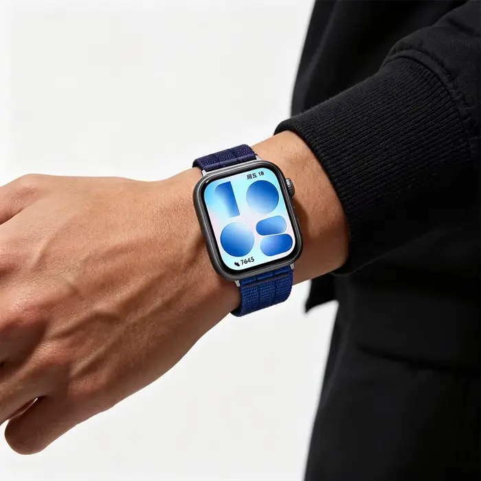 Bracelet en nylon respirant pour montre connectée HUAWEI Watch Fit 5/5 Pro/4/4 Pro/3