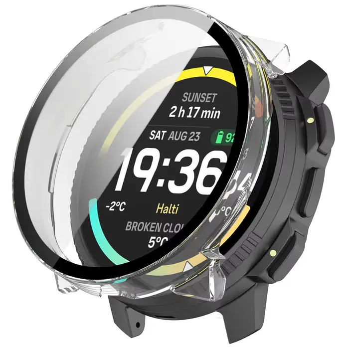 Étui pour montre de sport Suunto Vertical 2 avec protecteur d'écran en verre trempé pour homme et femme couleurs variées 18mm 25mm occasions spéciales activité sportive élégance