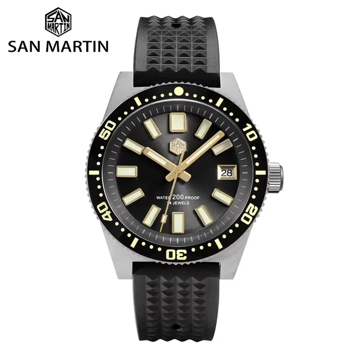 San Martin – montre de plongée officielle pour hommes