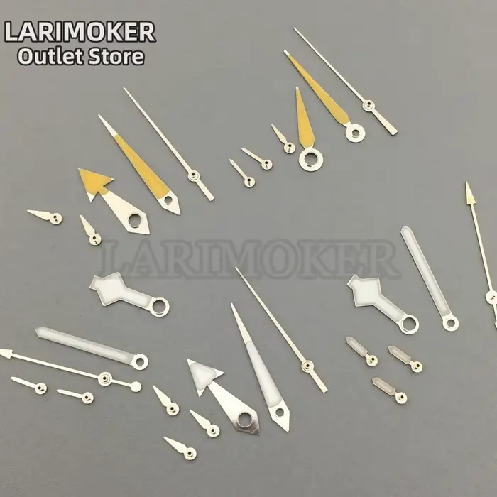 LARIMOKER – montre modifiée, accessoires manuels, chronométrage multifonctionnel, vert lumineux, adapté au mouvement à Quartz VK63 VK64