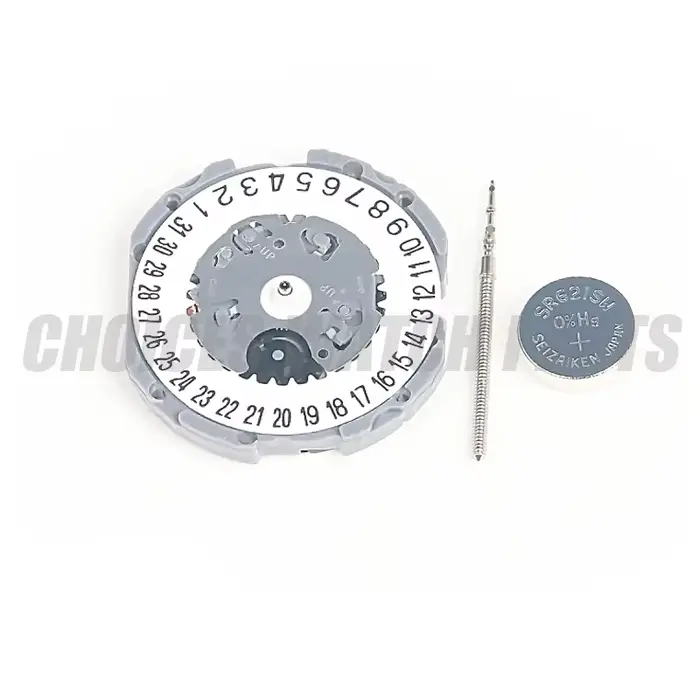 Mouvement ZHIO TMI VJ12 Quartz 3 Aiguilles Date à 3/6 Heures Prêt à L'Emploi Accessoires De Montre Avec Pile Occasions Spéciales