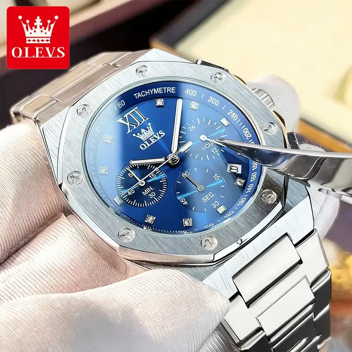 OLEVS – montre-bracelet classique de luxe pour hommes