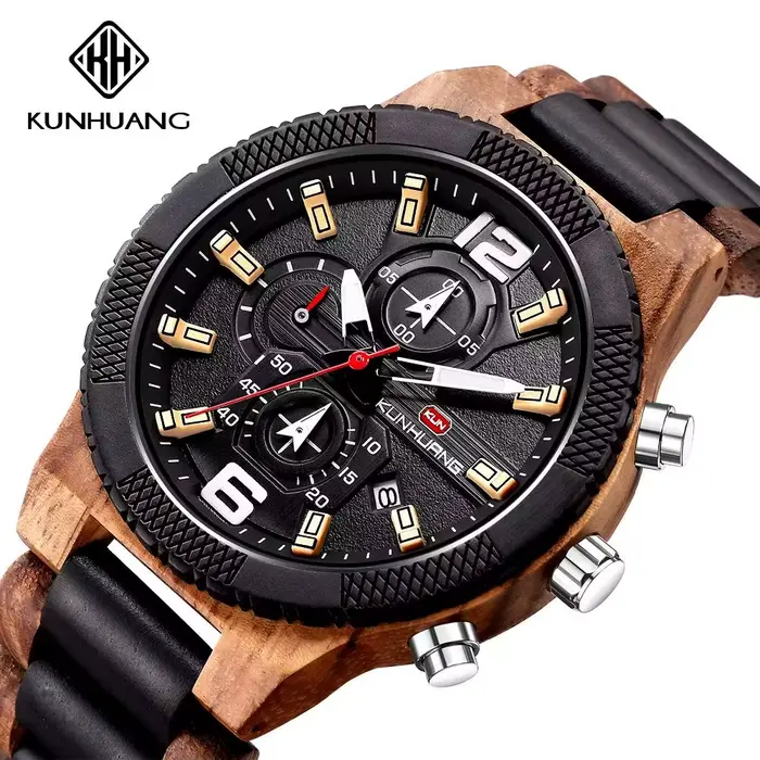 Montres en bois pour hommes montre