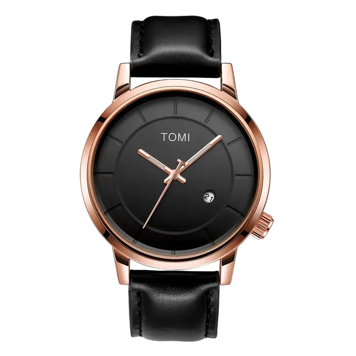 Montre TOMI à Quartz Hommes Style Mode et Décontracté Occasions Spéciales Affaires Soirées Chic