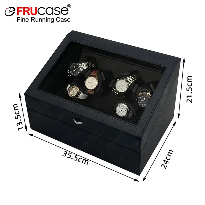 FRUCASE PU remontoir de montre pour montres automatiques