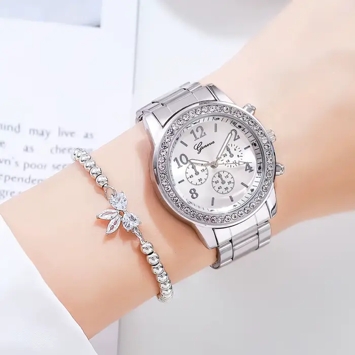 Montre femme en or genève classique