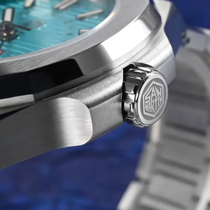 San Martin Hommes Montre Nouveau 43mm Gstuff Classique D'affaires De Luxe existent Mécanique Montres