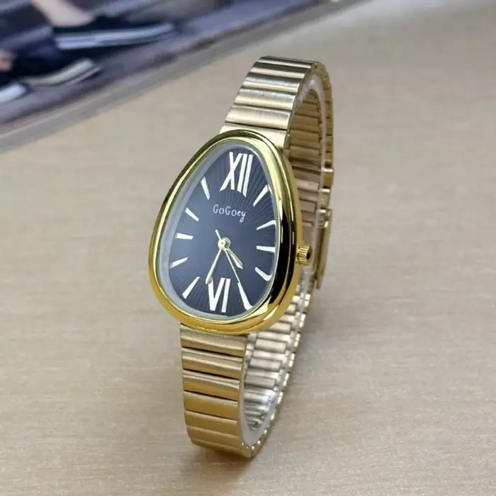 Célèbre marque dames montres serpent tête montre femmes de luxe cadeau Quartz