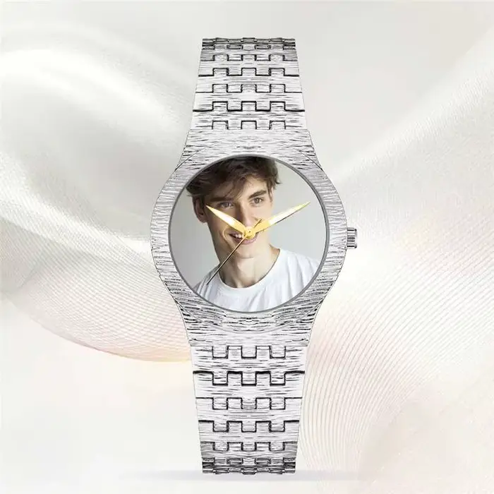 Montre photo personnalisable DIY : Montre à quartz élégante