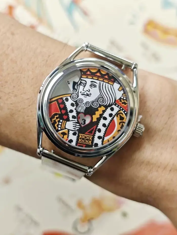Montre à Quartz créative pour hommes