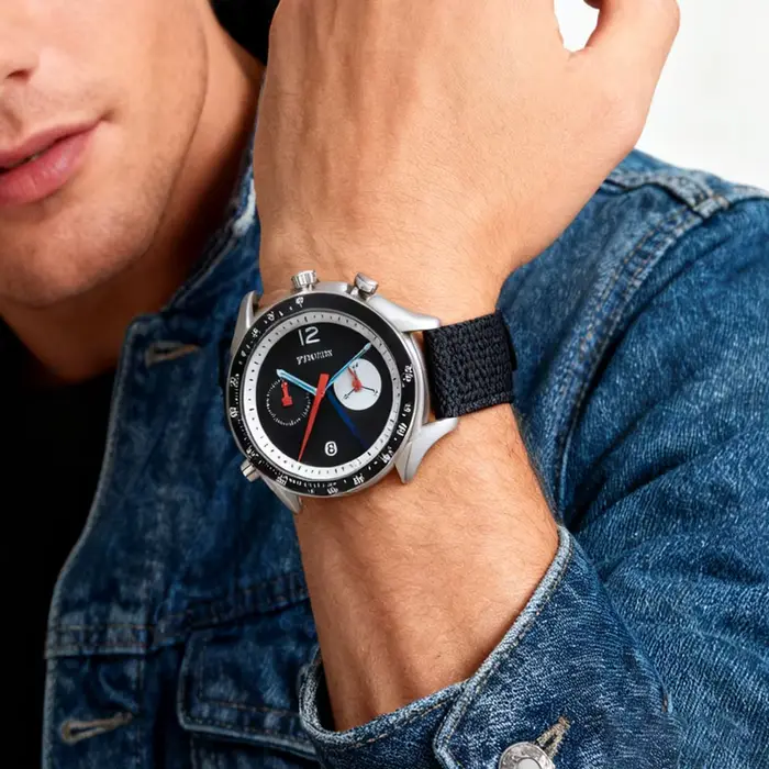 PINTIME montres hommes élégant haut de gamme homme de luxe mouvement automatique Quartz mécanique poignet