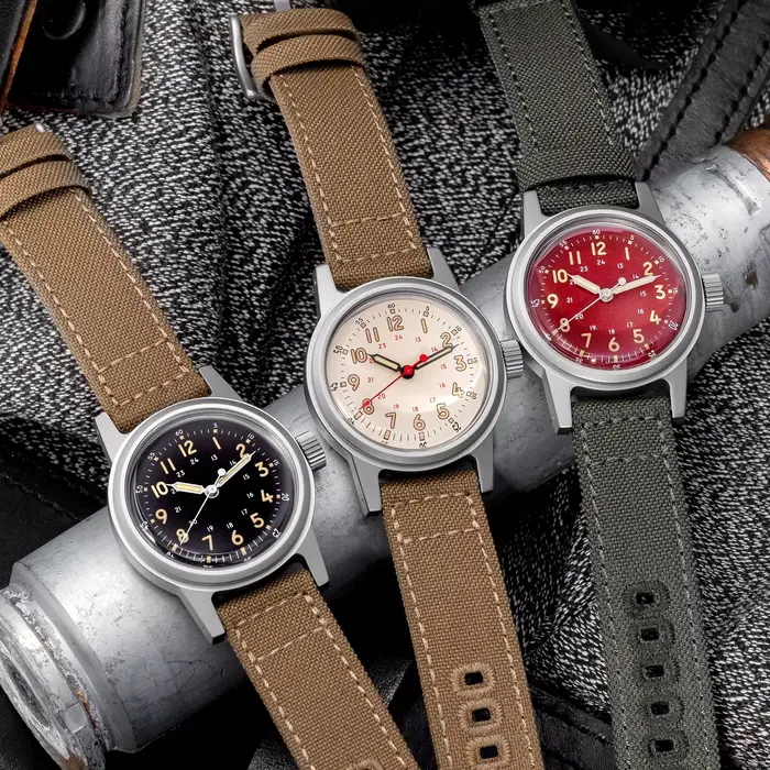 THORN montre militaire rétro 36mm