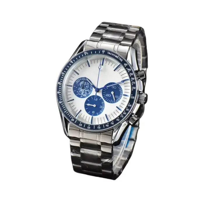MOBWOL 2026 Nouvelles montres pour hommes 40 mm Montre à quartz de luxe pour hommes Sport Verre rési