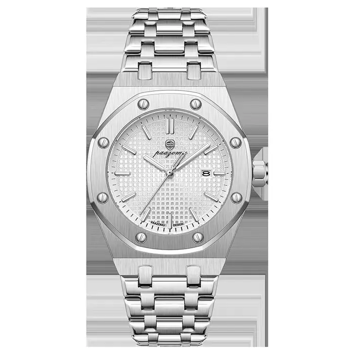 PAAZOMU luxe carré homme montre à Quartz étanche lumineux Date montre pour hommes de haute qualité e