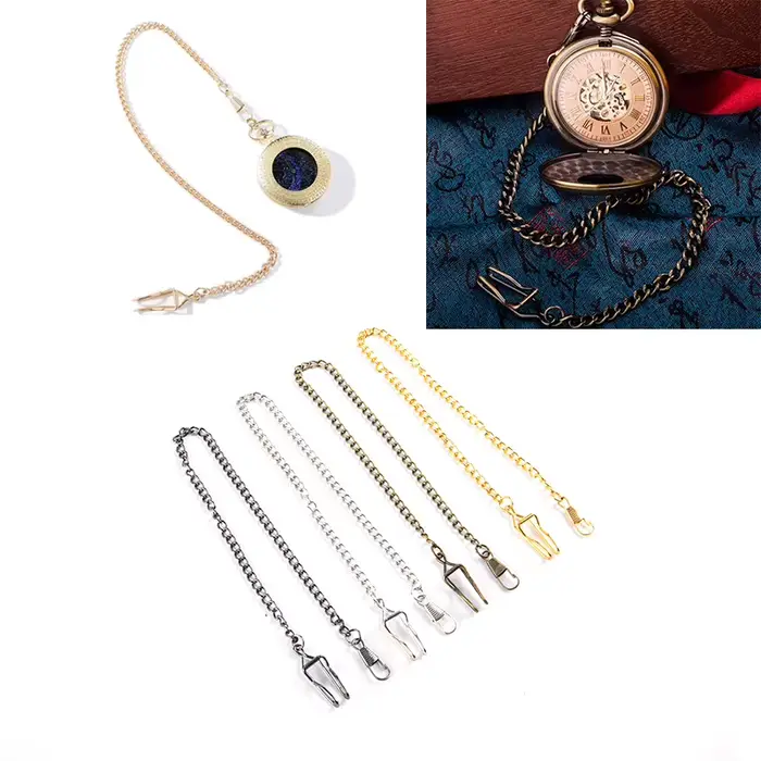 Chaîne de montre de poche pour montre à quartz antique
