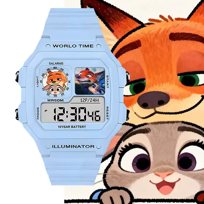 Montre numérique Zootopia Judy Nick