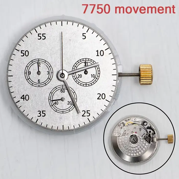 Nouveau mouvement de montre automatique ETA 7750