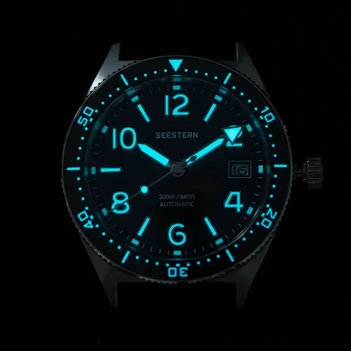 Sugess montre de plongée pour hommes montres mécaniques automatiques 20ATM étanche saphir NH35A mouvement BGW9 lumineux nouveau S434-2