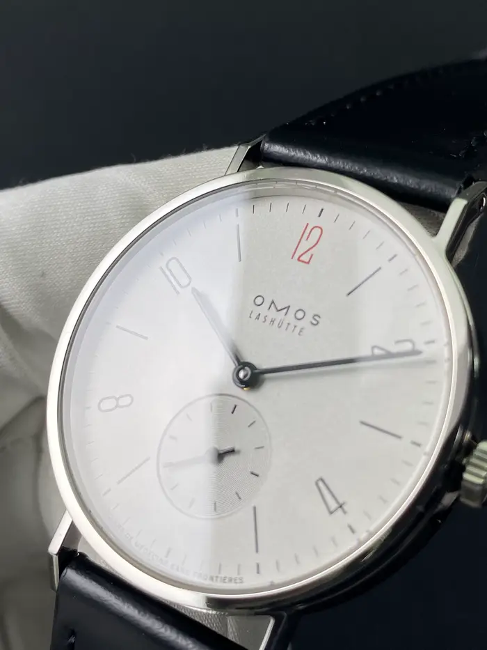 Montre mécanique manuelle ultra-fine de style Bauhaus, 37 mm, 8 mm, mouvement Seagull ST1700, saphir