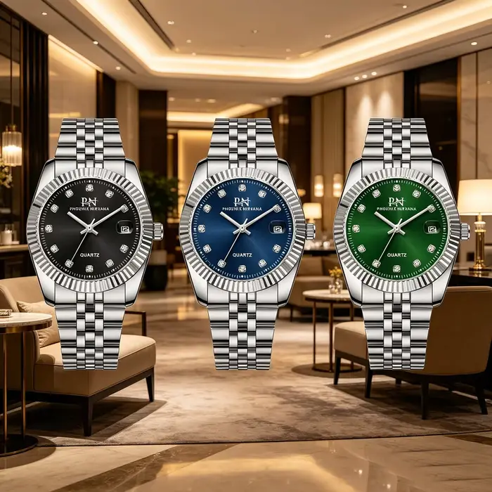 Montre à quartz classique