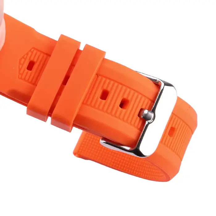 Bracelet de Montre en Caoutchouc de Silicone