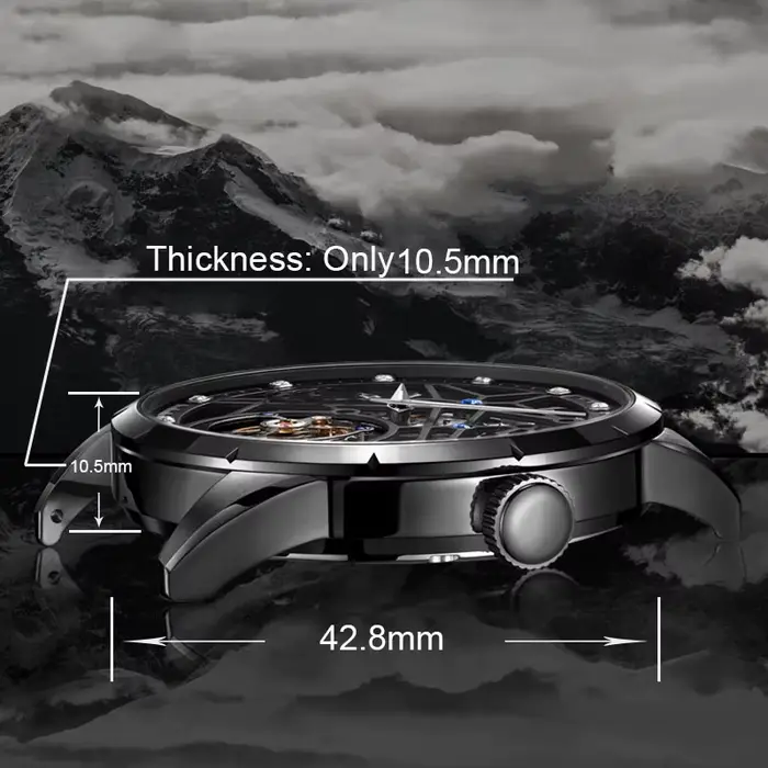 AESOP hommes volant Tourbillon mouvement mécanique automatique montres de luxe
