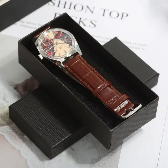 Montre mécanique à remontage manuel HEIMDALLR 36mm pour hommes style rétro classique cadeau occasionnels spéciales