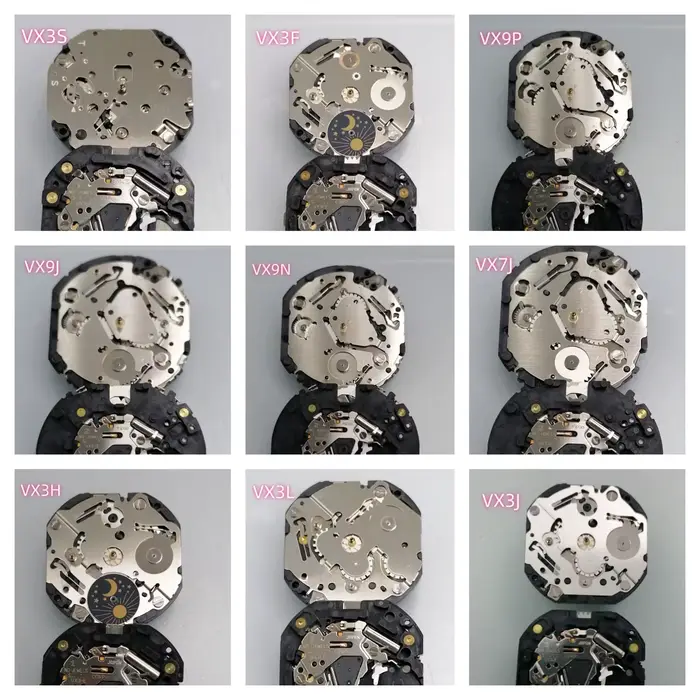 Montre mouvement à quartz VX3SE VX3JE VX9JE VX7JE VX9PE VX9NE VX3FE VX3HE VX3LE Original du japon