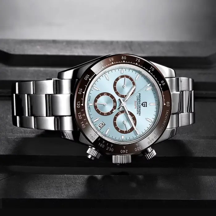 PAGANI – montre de sport à Quartz pour hommes, nouveau Design, marque supérieure, saphir, acier inox