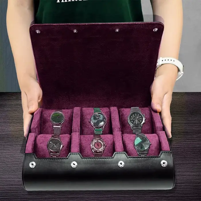 Étui de voyage pour montre-pour hommes-pour femmes-nouveau rouleau de montre