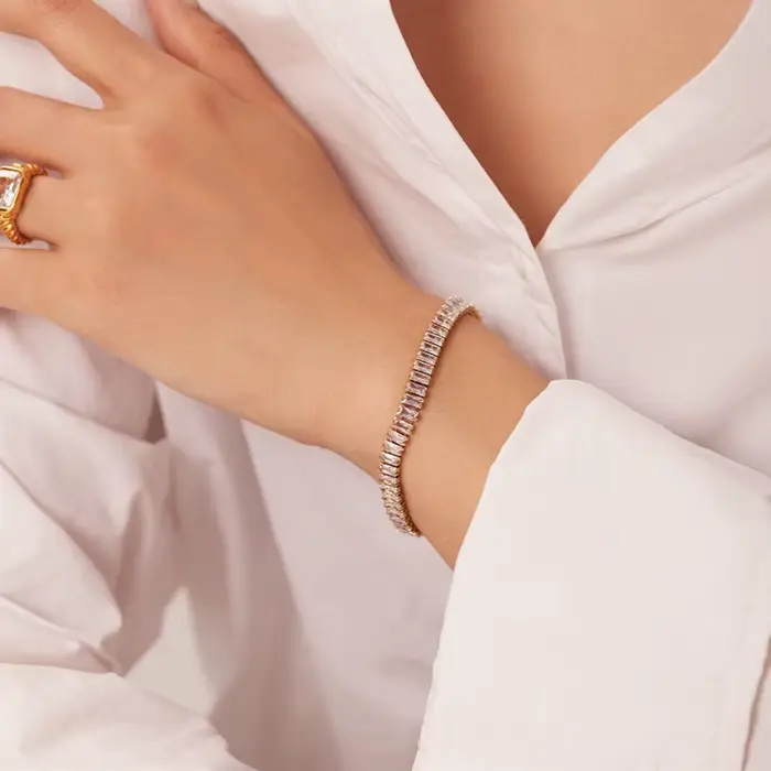 JOElegant-Bracelet doré pour femme