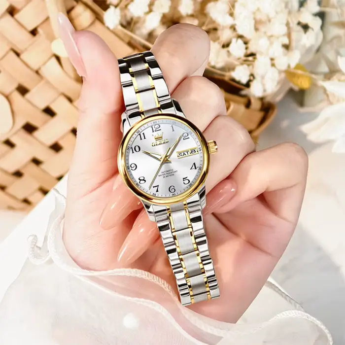 OLEVS montre de luxe pour femme dames élégante