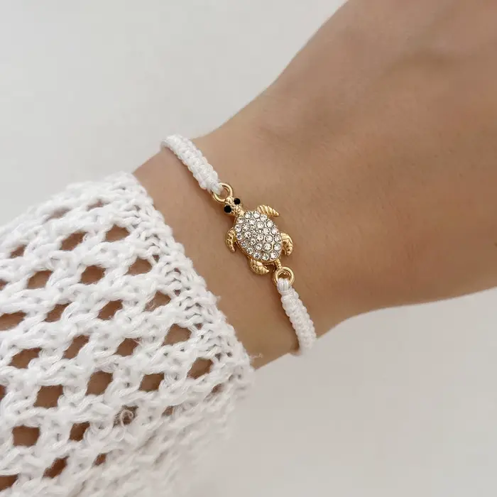 Bracelete tortue Bracelet tissage femmes Bracelet Pulseras pour filles bijoux femmes Regalo Novia