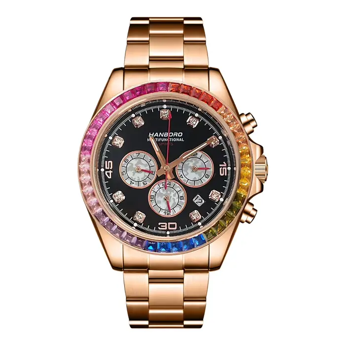 HANBORO – montre automatique pour hommes
