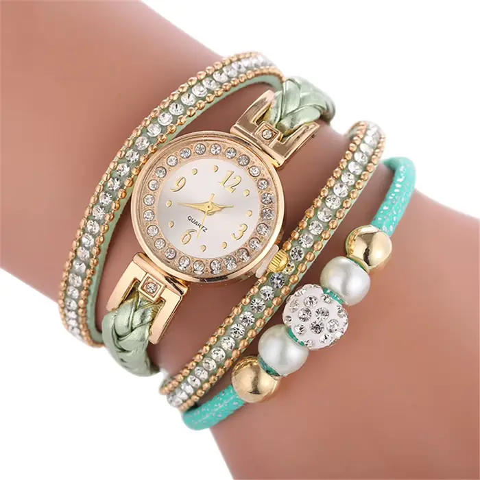 Relogio Bracelet montres femmes enrouler autour de la mode