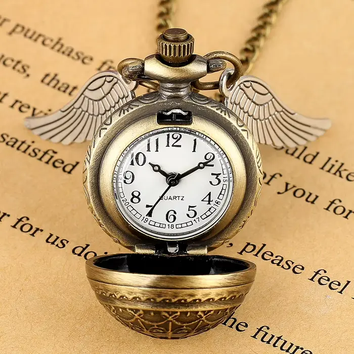 Montre de poche à Quartz en Bronze