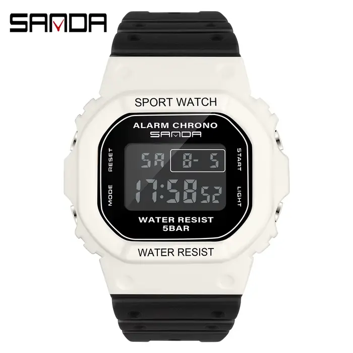 SANDA G Style montre numérique hommes étanche Ms montre Sport hommes montres garçon fille horloge él