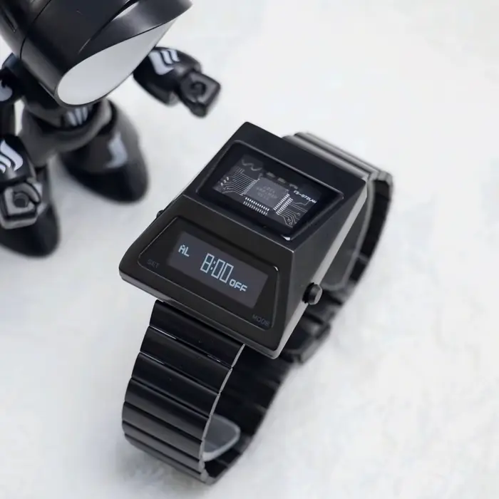 Montre pour homme BENLYDESIGN Computron avec écran OLED