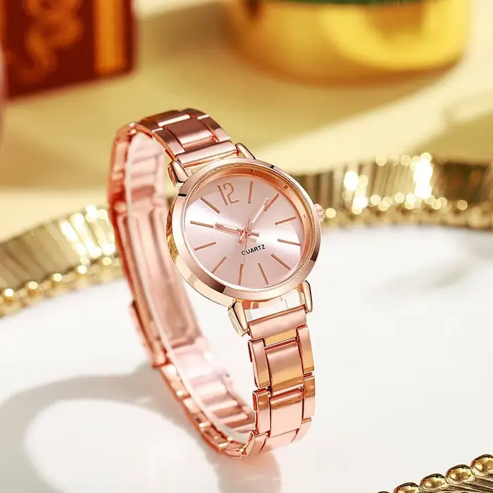 Montre à quartz de mode pour montre de luxe pour femme