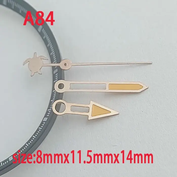 La série NH de montres pour hommes avec aiguilles lumineuses vertes est un accessoire pour les mouvements mécaniques tels que NH34/35/36/38/70/72