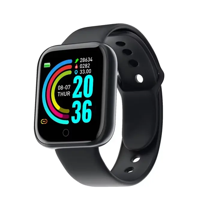Montre intelligente multifonctionnelle pour hommes et femmes, téléphone connecté Bluetooth, musique,