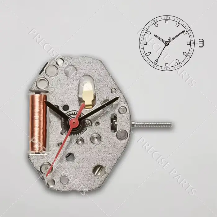 Mouvement électronique à quartz japonais 2035
