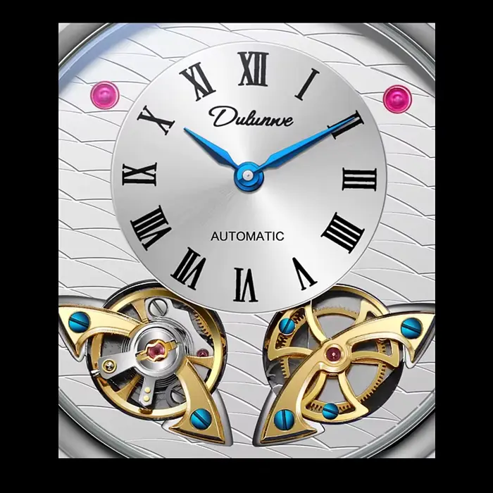 Nouvelles montres pour hommes Tourbillon montre mécanique creuse