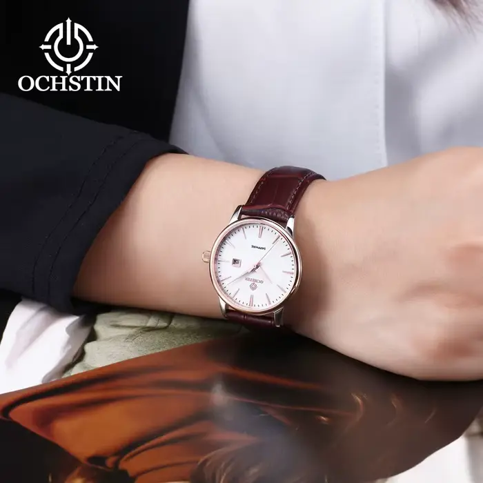 Montres de luxe OCHSTIN couple quartz saphir étanches pour hommes et femmes occasions spéciales romantiques cadeau Saint Valentin