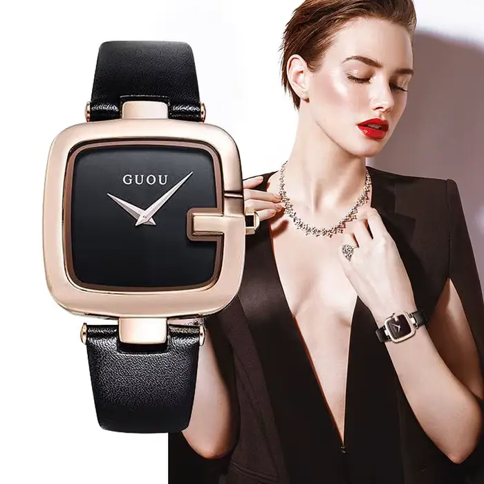 Guou – montres Zegarek Damski pour femmes