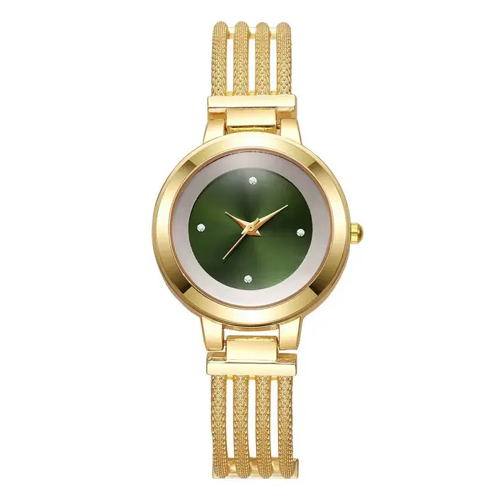 Montres pour femmes de luxe avec strass, montres à quartz analogiques tendance, montres-bracelets po