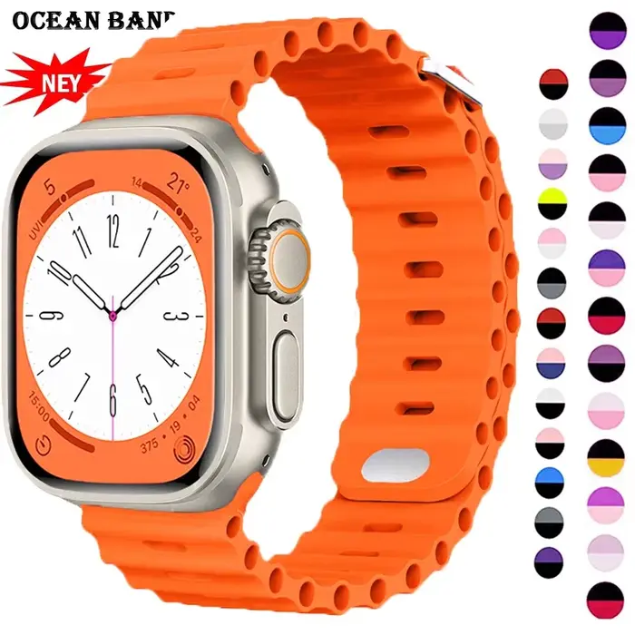Bracelet en silicone pour Apple Watch