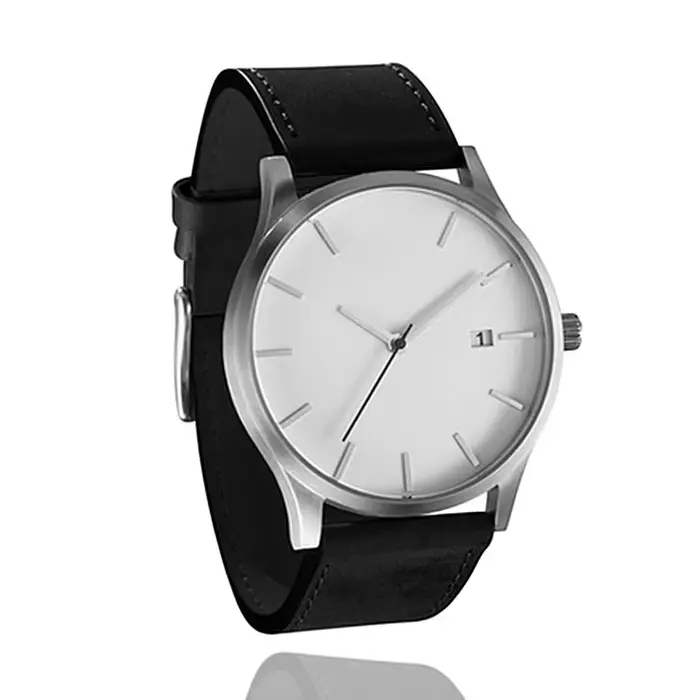 Mode hommes montres haut de gamme Simple analogique