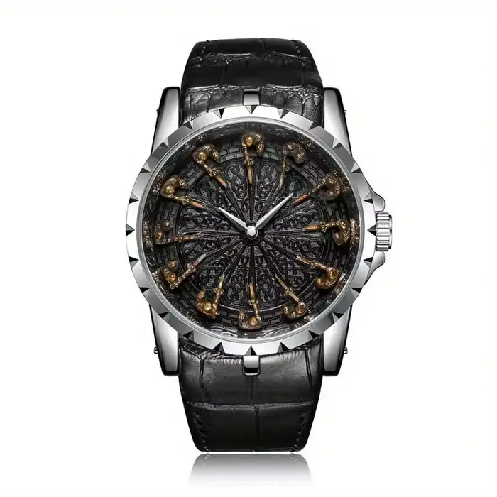 Nouvelle montre pour hommes de style rétro et de personnalité simple