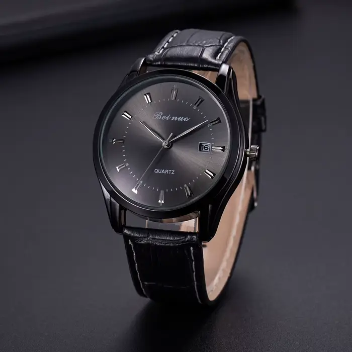 Montres pour hommes de marque supérieure montres à Quartz simples de luxe pour hommes ceinture en cuir mode affaires mâle horloge relogios masculino